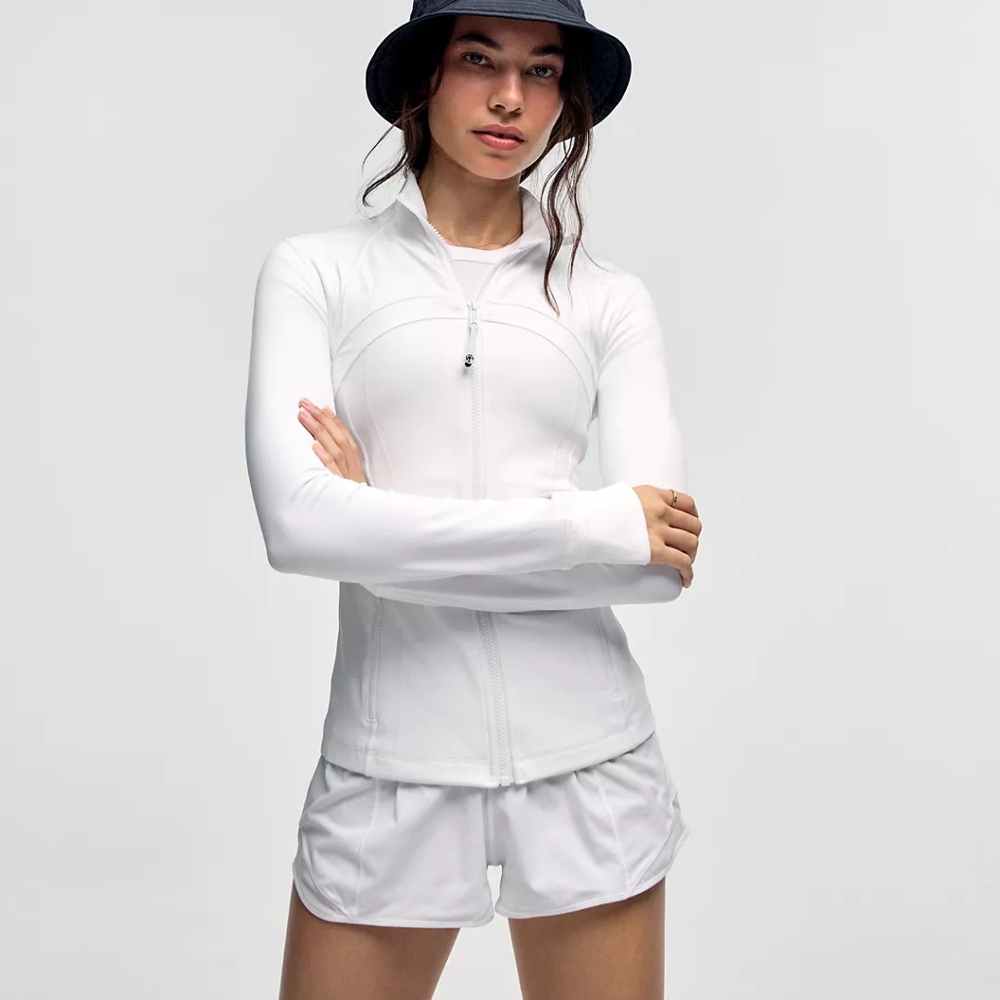 LULULEMON Define nulu jacket white size 4 , nwot
